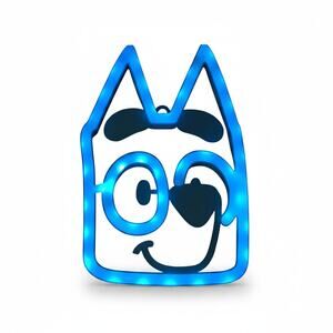 Bluey LED Neon Sign Kids Room Wall Decor Light 8" NIB